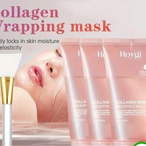 Gives You Glass Looking Skin! Collagen Night Wrapping Mask.